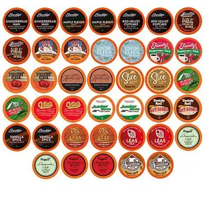 Two Rivers Holiday Flavors K-Cup Pods, Variety Pack - 40-Count