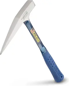 Estwing Lightweight Rock Pick - 13 oz Geology Hammer with Smooth Face & Shock Reduction Grip