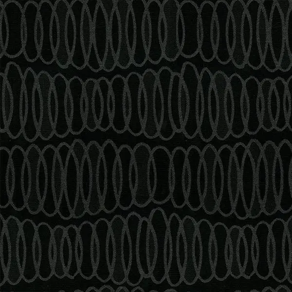 9009 100 Percent Polyester Fabric, Black