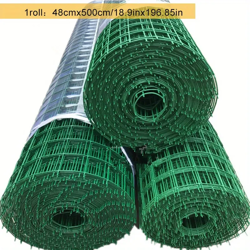 Iron Wire Mesh - Heavy Duty Garden & Chicken Coop Fence Grid, Durable Farming Mesh for Urban Agriculture, Plant Protection & Soil Aeration, Chicken Coop Mesh |   Grid Pattern Mesh |   Breathable Design, Chicken Coop