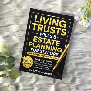 2026 Edition Living Trusts & Estate Planning Guide Book Set, Retirement, Wills & Estate Planning Reference Books for Adults