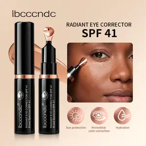 1PC, ibcccndc, Radiant Eye Corrector, SPF41 Sunscreen, 4 Shades Available, With Cooling Metal Applicator, Brightening Concealer, Long Lasting, Under Eye Dark Circle Corrector, Daily Outdoor Makeup, ViralEyeCorrector, EyeConcealer, SunscreenMakeup