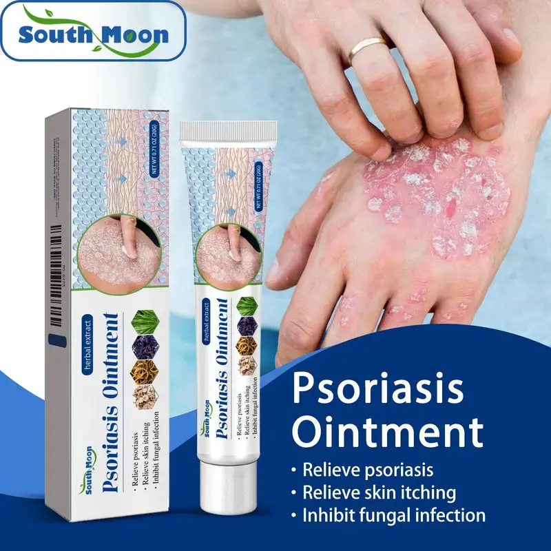 South Moon Sensitive Skin Soothing Care Cream, Natural Botanical Formula, Helps Soothe Dryness, Itching and Redness, Suitable for Daily Sensitive Skin Care, Scalp Care and Skin Moisturizing Repair, Deep Hydration