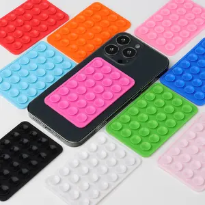 Silicone Suction Phone Case Adhesive Mount iPhone & Android Compatible - Hands-Free, Strong Grip Holder for Selfies & Videos - Durable, Easy to Use Accessories Smartphone Stand Cellphone