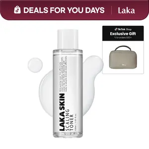 [LAKA SKIN] Scaling TonerㅣSkin-Prep TonerㅣMild exfoliation, smooths & preps skinㅣAHA·PHA·LHA, Dual PDRNㅣK-Beauty, Korean Skincare