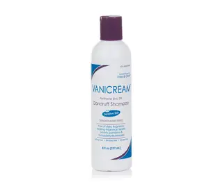 Vanicream Dandruff Shampoo – pH Balanced Mild Formula Effective For All Hair Types and Sensitive Scalps - Free of Fragrance, Lanolin, and Parabens – 8 Fl Oz