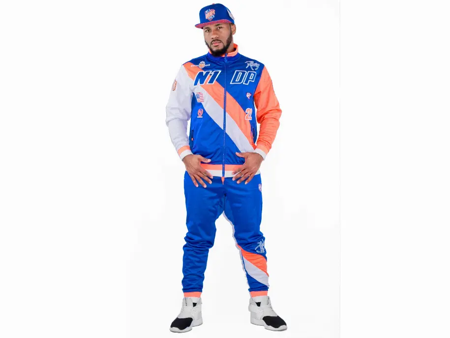 New york royal blue/orange/white