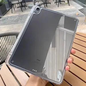 TransparentCase for iPad 10.9 10.2  10.9 inch (10th/9th/8th/7th6th/5th generation, 2022/2021/2020/2019), for iPad Air 1/2/3/4/5/6/7  mini4 5 6 iPad Pro Slim Tablet Case with Soft TPU Back Cover