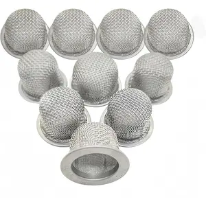 10 Pcs 34mm Double Screen Premium Stainless Steel Screen Filters Bowl Top Mesh Accessories for Cocktail Smoker Cocktails and Whiskey