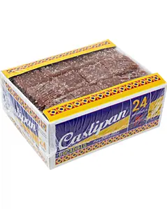 Castipan Sport Guava Paste Bites – 340g (12 oz) – 24 Units – Authentic Colombian Bocadillo Energy Snack – Imported from Colombia