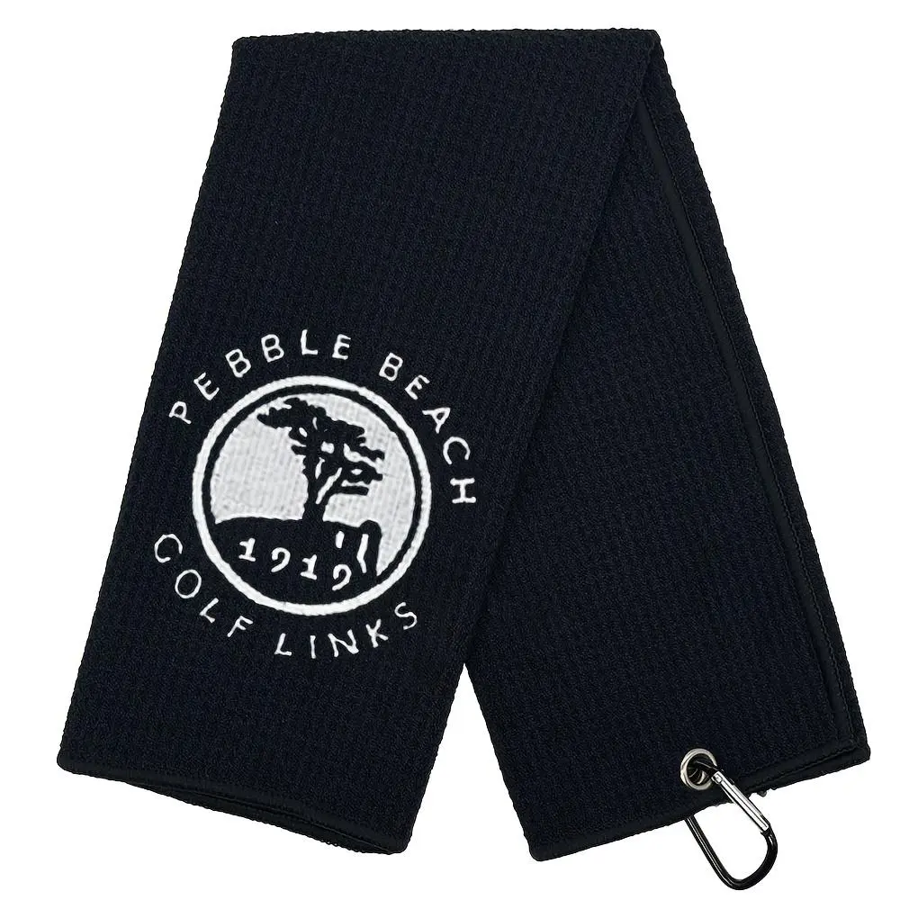1919 Golf Towel with Clip, Soft & Absorbent Towel, Golf Accessories, Golf Supply, Perfect Golf Gifts for Men & Women