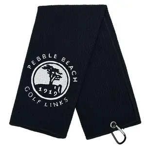 1919 Golf Towel with Clip, Soft & Absorbent Towel, Golf Accessories, Perfect Golf Gifts for Men & Women
