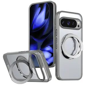 Shockproof MagSafe-Compatible Ring Holder Case for Pixel 10 Pro XL - Durable Protection with Secure Grip Design