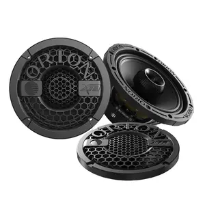 Orion XMT65.4 6.5" Marine Coaxial Midrange Speakers - 350W RMS, 4-Ohm, Water-Resistant Car Audio Pair Set with Grilles
