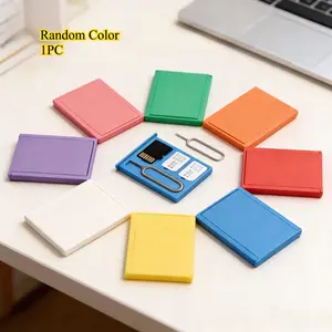 3D Printed Mini Sim and TF Card Storage Box, Portable Ultra-Thin Anti-Loss Case, Ideal for Travel and Outdoor Use, Includes Sim Eject Pin Slot