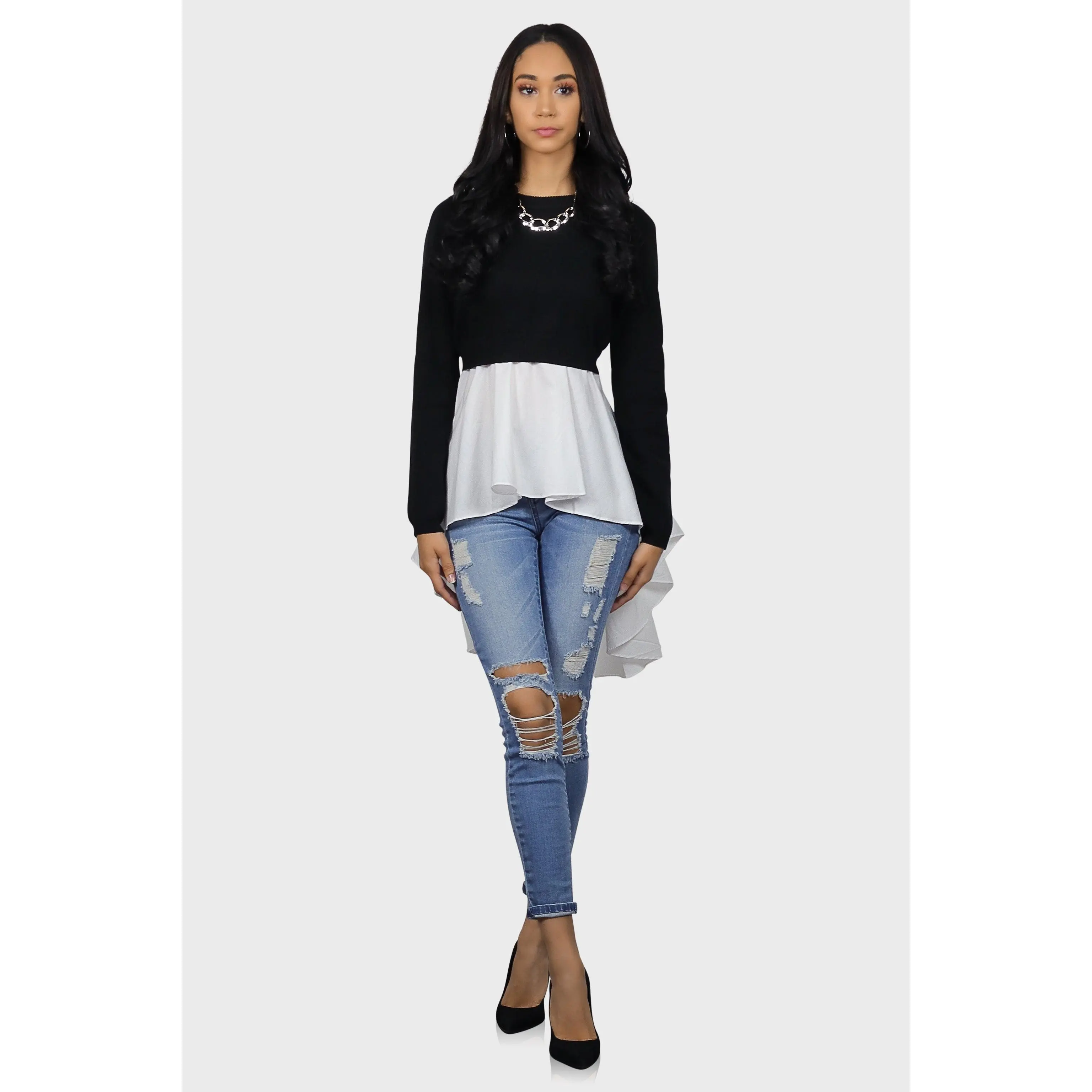 Twofer Sweater Tunic