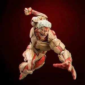 Hot Kaiyodo Armored Titan Movable Model Toys Revoltech Amazing Yamaguchi Yoroi No Kyojin Attack On Titan Anime Figures Toy Gifts