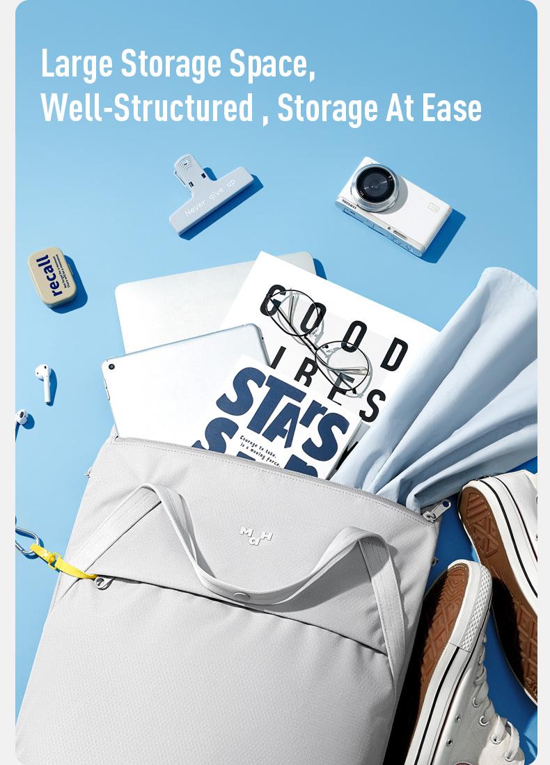 MAH 2966 Airy Travel At Ease 550g Only Flexible And Foldable Backpack