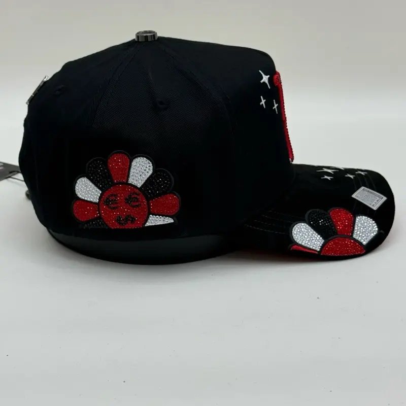 BB Hats “B Murakami Crystales” (Red)