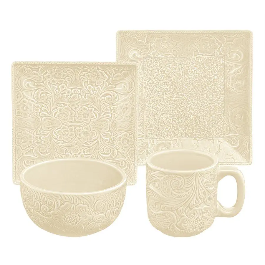 Savannah 16PC Ceramic Dinnerware Set Savannah 16PC Ceramic Dinnerware Set