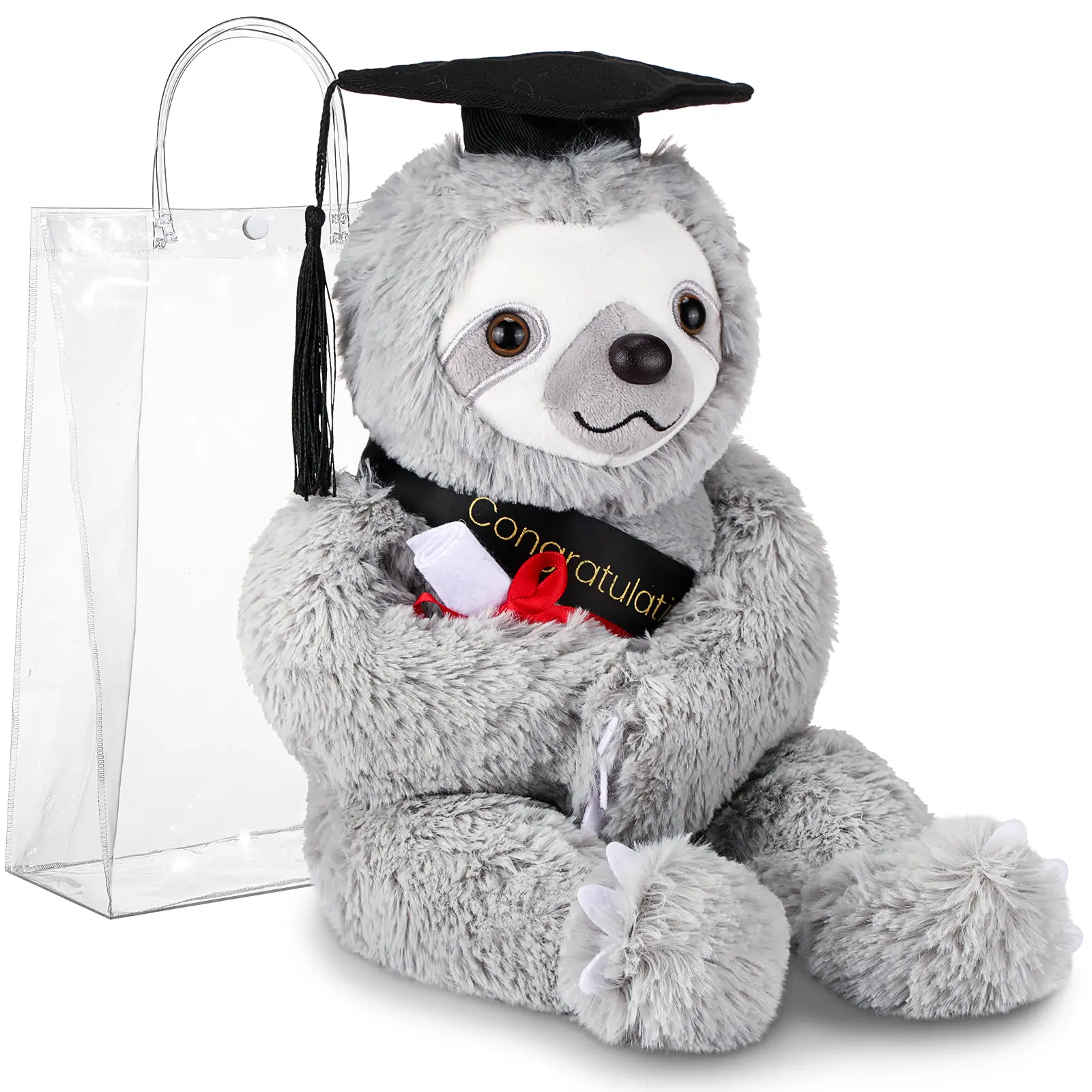 Sloth Plush Toy - Black