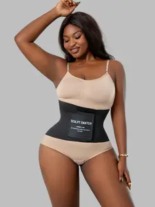 Sculpt Touch Snatch Hourglass Waist Trainer for Women – Adjustable Sweat Band for Stomach, Tummy Control & Workout Waist Trimmer