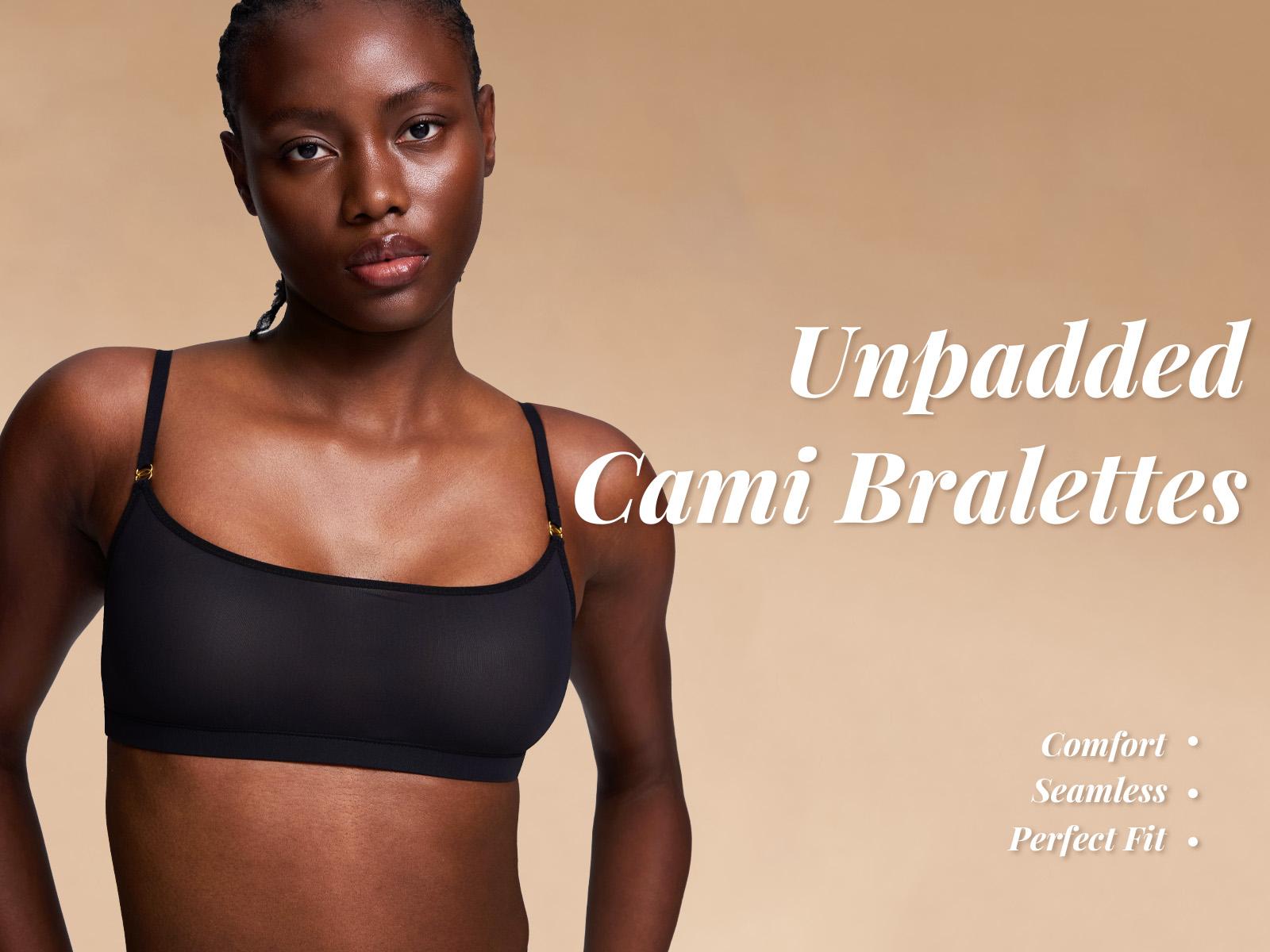 VRCOMFY Women's Sheer Mesh Wireless Bra, Lightweight Breathable Seamless Bralette, Soft Everyday Comfort Pullover Bra