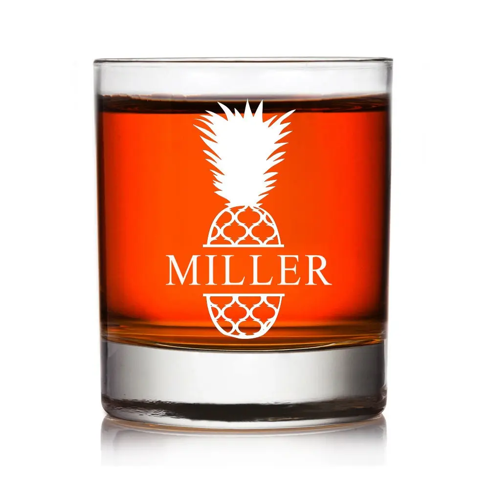 Personalized Pineapple Shot Glass, Engraved Shot Glass Gift , Wedding Party Gift, Engraved Groomsman Shot Glass,Custom Pineapple Shot Glass