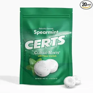 Certs Mints – Classic Fresh Breath Mint | The Original Since 1956 | 20 Count Package | Crisp Spearmint Flavor | Iconic Nostalgic Mint (20 Mints, Spearmint)
