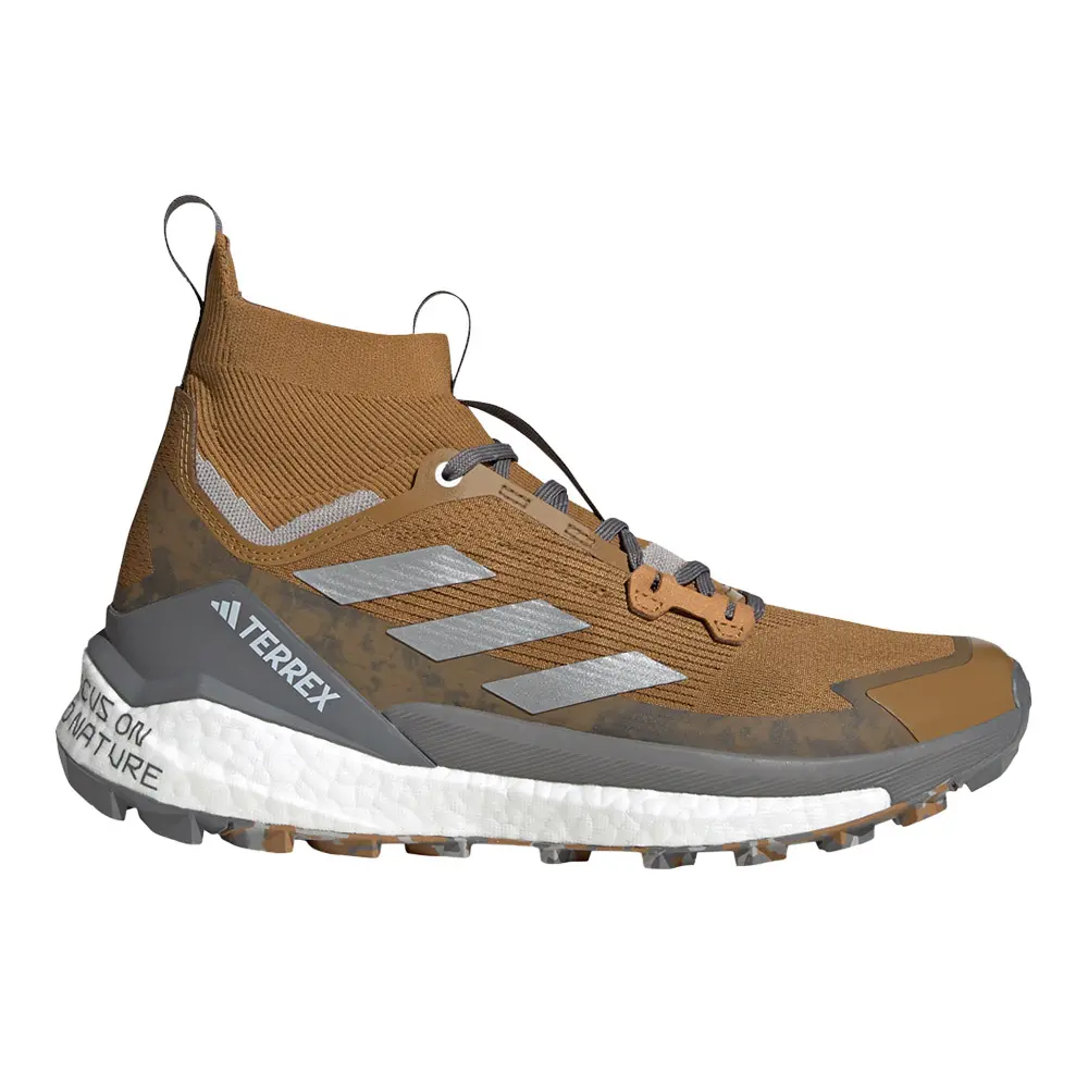 adidas Mens Terrex Free Hiker 2 And Wander Hiking Hiking Sneakers Shoes - Brown