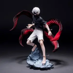 Tokyo Ghoul Kaneki Ken Mask Centipede Action Figure Model Doll Toy Gift with Dynamic Pose and Detailed Features