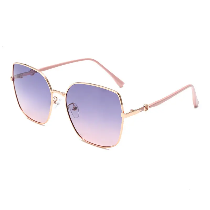 Women's 3PCS 2026 Old-Style Oversized Sunglasses - Metal Frame, UV400 Anti-UV Protection, Fashion Eyewear for Bulk Wholesale (Anti-UV, Old-Style, Bulk), Anti-Uv Women's Sunglasses, Bulk Women's Sunglasses