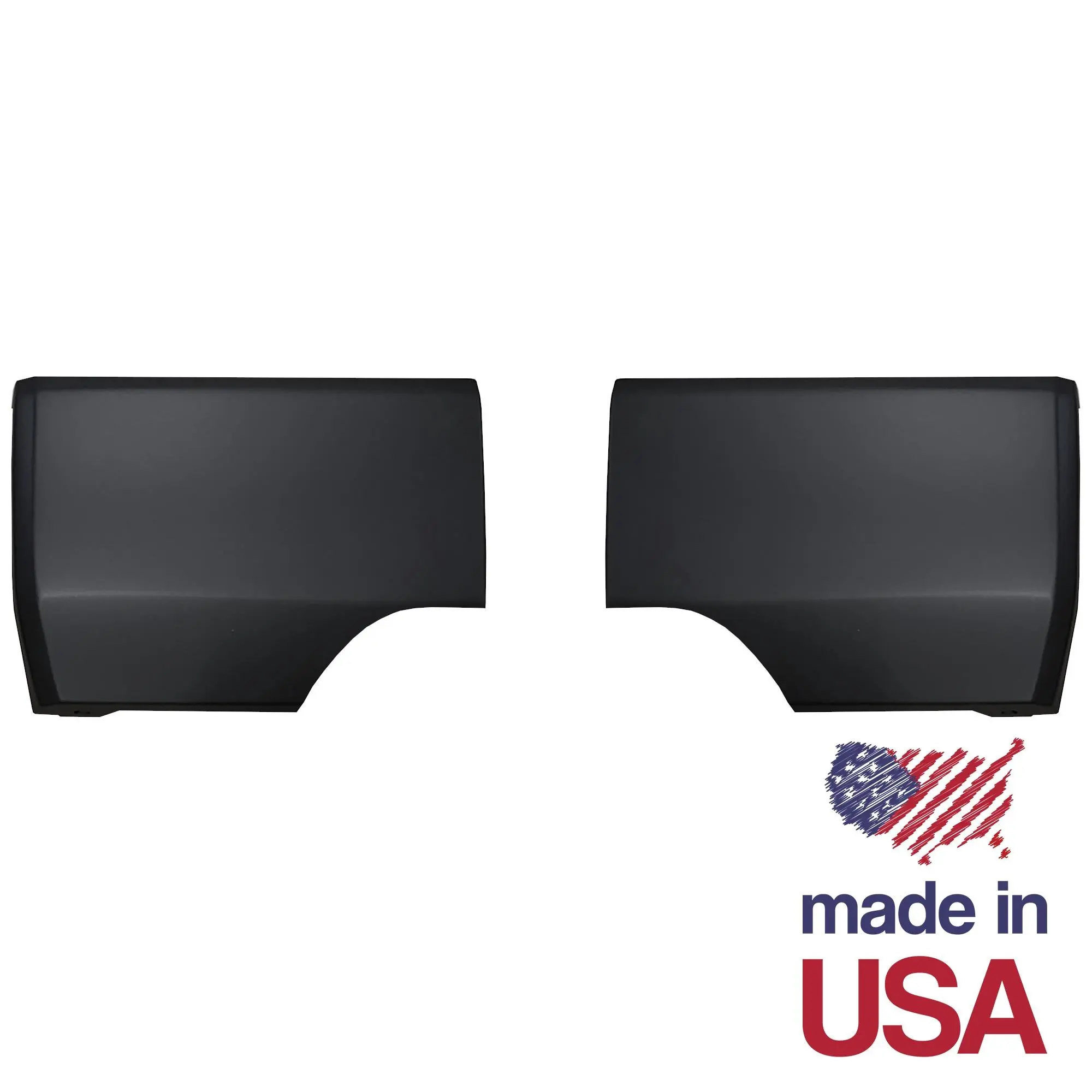 BumperShellz - 2022-2024 Toyota Tundra Rear Bumper Covers - Made in the USA!