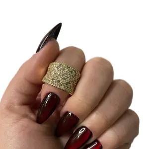 Eli Anillo Eli Grande Gold Plated with Zirconia Water-Resistant Ring for Women High-Quality Fashion Jewelry