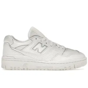 New Balance Men's 550 Triple White Basketball Shoes, from StockX