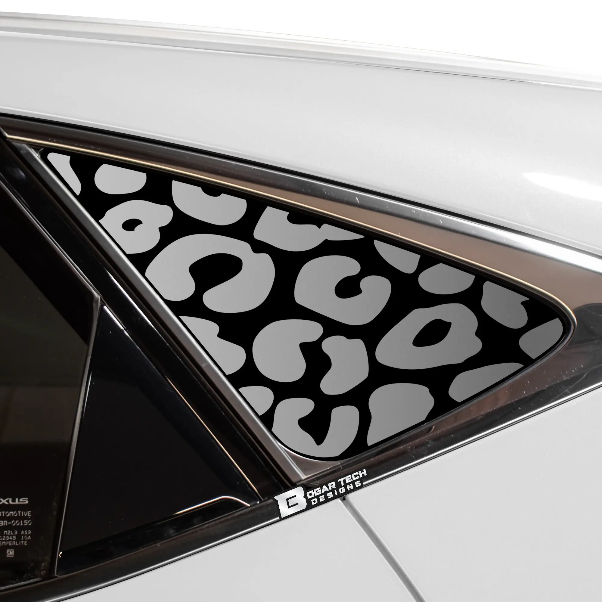 Animal Leopard Cheetah Cow Window Vinyl Decal Stickers Fits Lexus NX 2022-2026