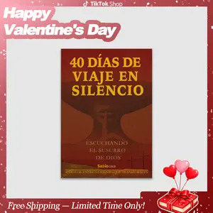 Sabiocasa“40 Días de Viaje en Silencio”Un camino de despertar espiritual.  40 días, 40 silencios, 40 encuentros con Dios y contigo mismo. Christmas, Christmas gifts, suitable for giving to husband and wife.Happy Valentine's Day! Valentine's Day Gifts