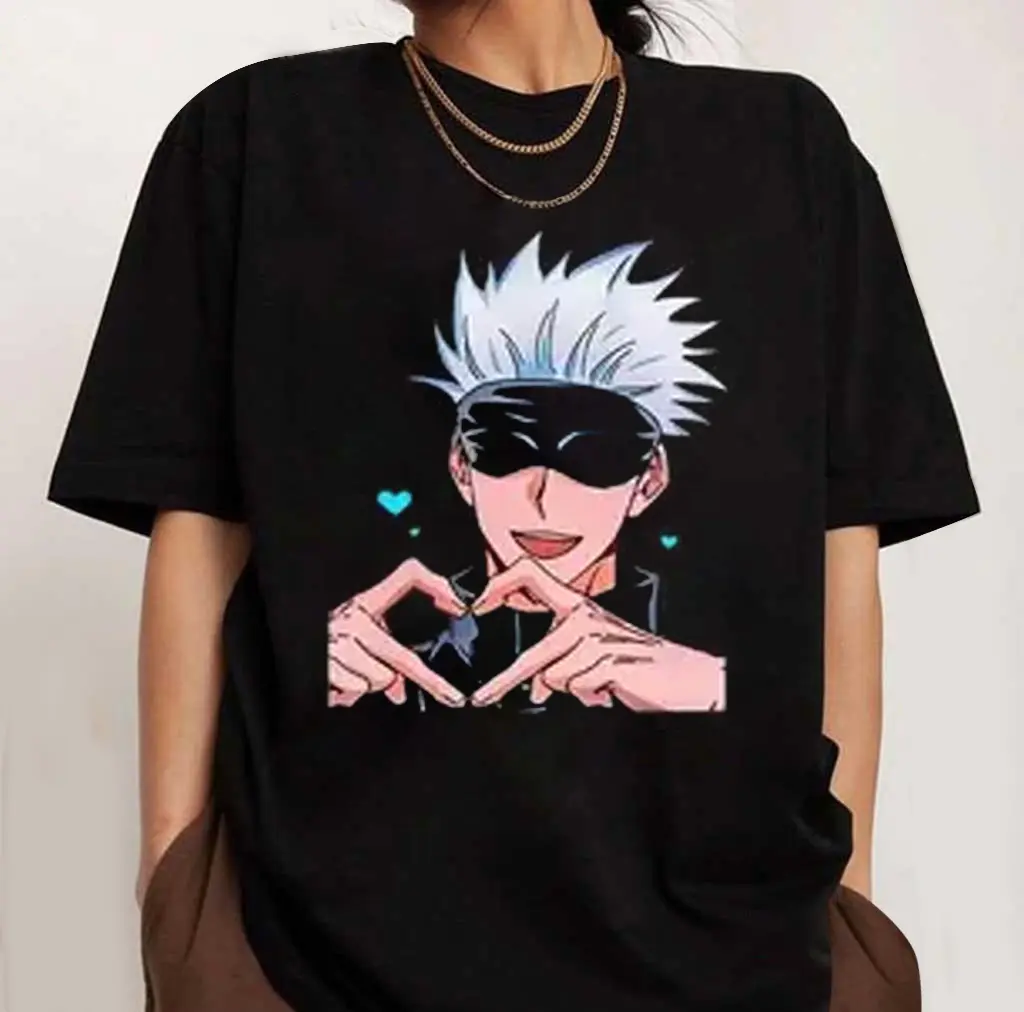 Gojo Satoru Anime Printed T-Shirt