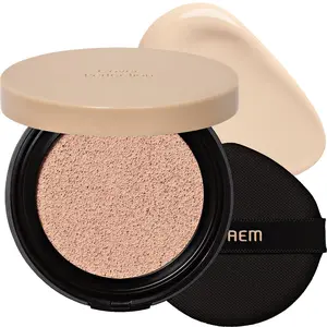 [THE SAEM] Cover Perfection Concealer Cushion With 56 Hours Natural Finish Flawless Foundation Makeup Coverage