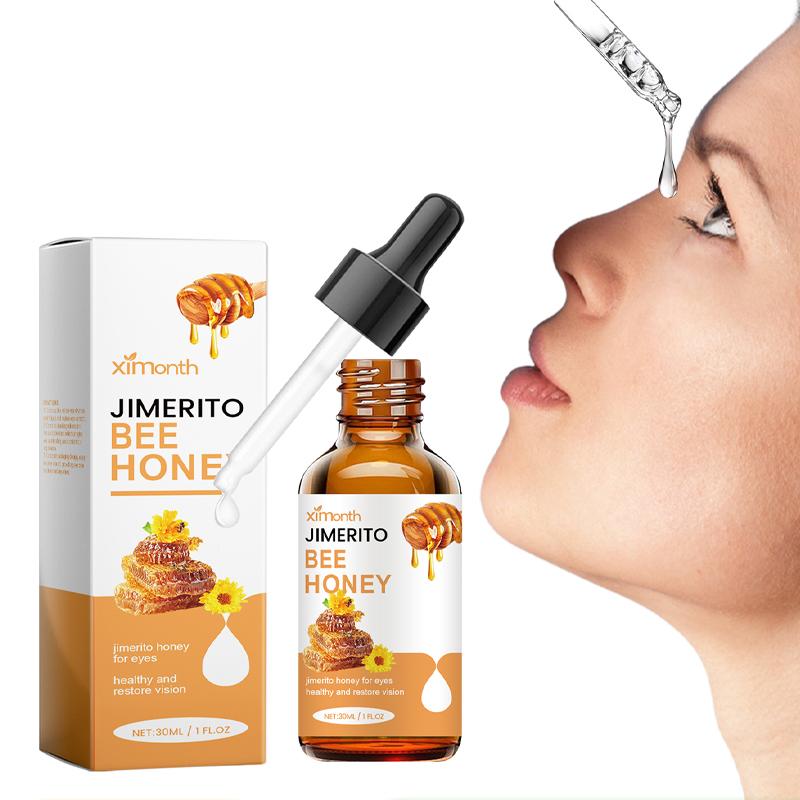 Ximonth Jimerito Honey For Eyes, Refreshing, Moisturizing And Soothing Eye Drops For Dry And Astringent Eyes