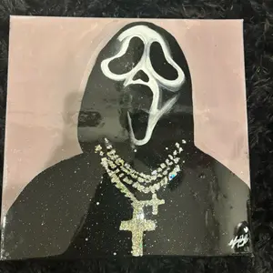 Ghostface Ken Carson Inspired Painting