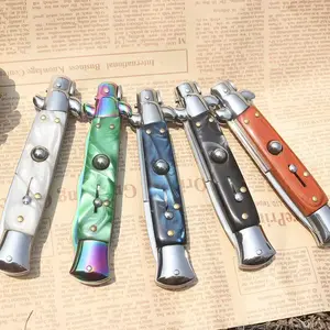 Fishing and fruit cutting,a gift for father and boyfriend Emergency Tool,Multi-Scenario Use for Camping, Hiking, and EDC