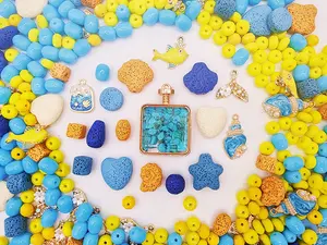 [Express] GIANT LUXURY Beautiful & Sparkling Charms for DIY Jewelry & Accessories Bead Mix Crystal Craft Kit Adjustable Clasp Chain Mesh