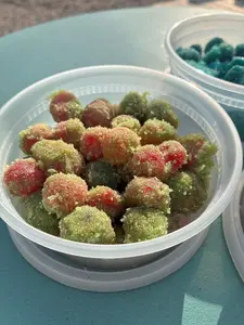 Super Sour Gushers Tangy Chewy Candy Shell with Fruity Sour Blend USA Handmade Small Batch Candy Choose Your Flavor Blue Raspberry Lemonade Strawberry Watermelon Lime Orange Cherry Tropical Punch Pineapple