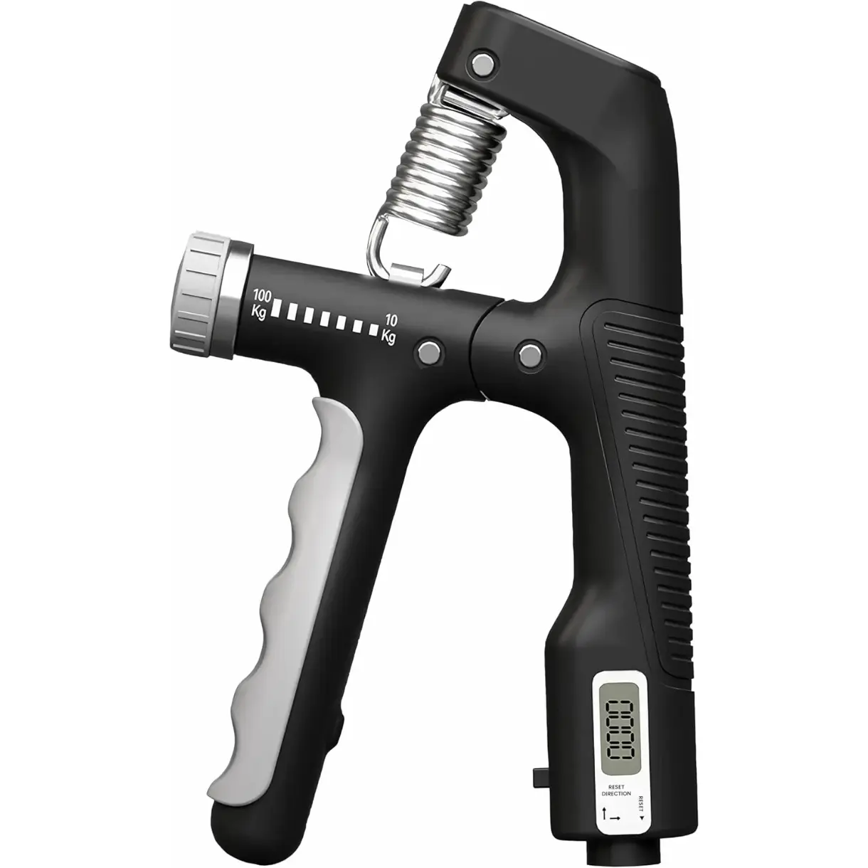 Hand Gripper Strengthener, Adjustable Resistance 22-220Lbs (10-100kg) Forearm Exerciser, Grip Strength Trainer for Muscle Building & Injury Recovery,