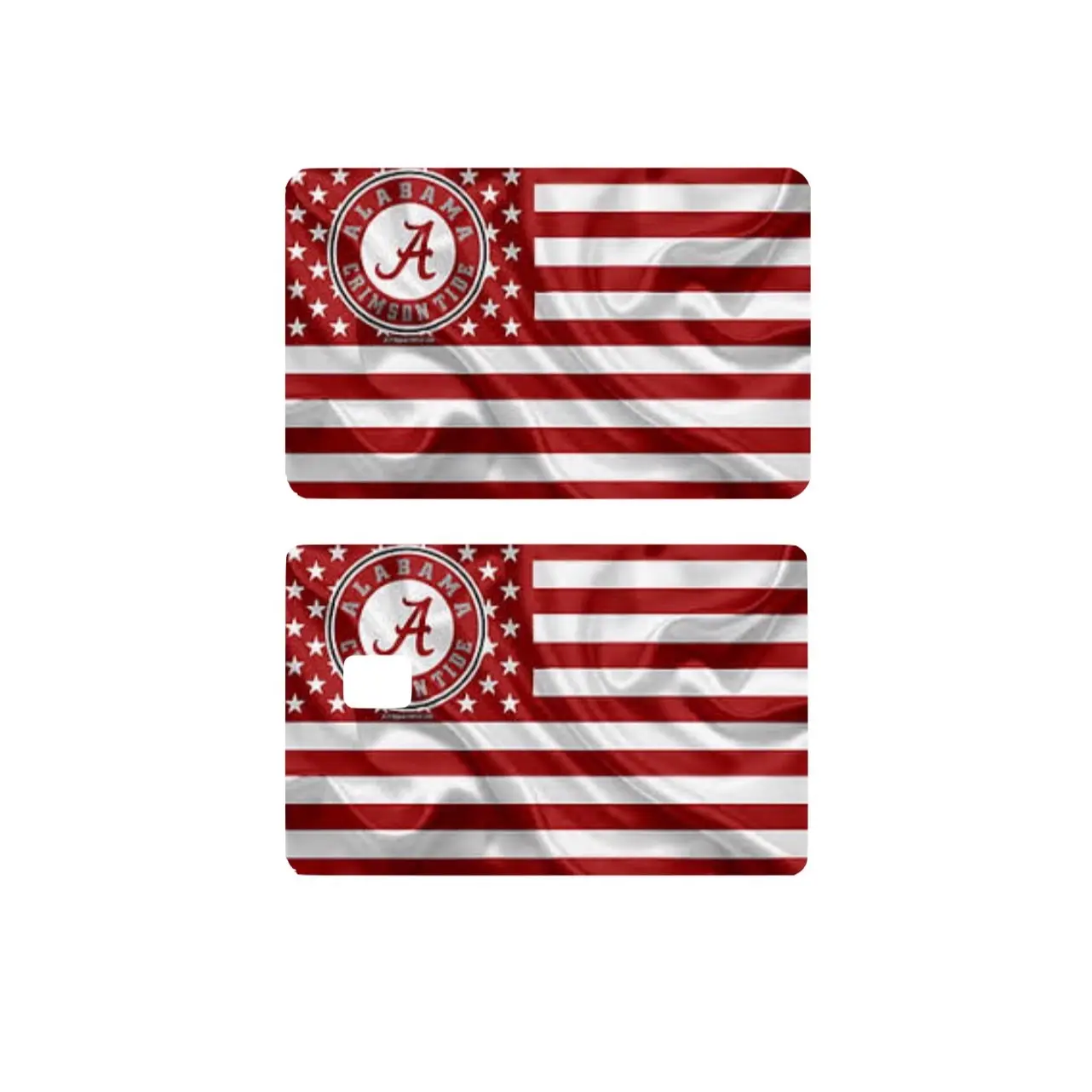 Alabama Flag credit card sticker