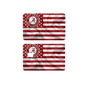Alabama Flag credit card sticker