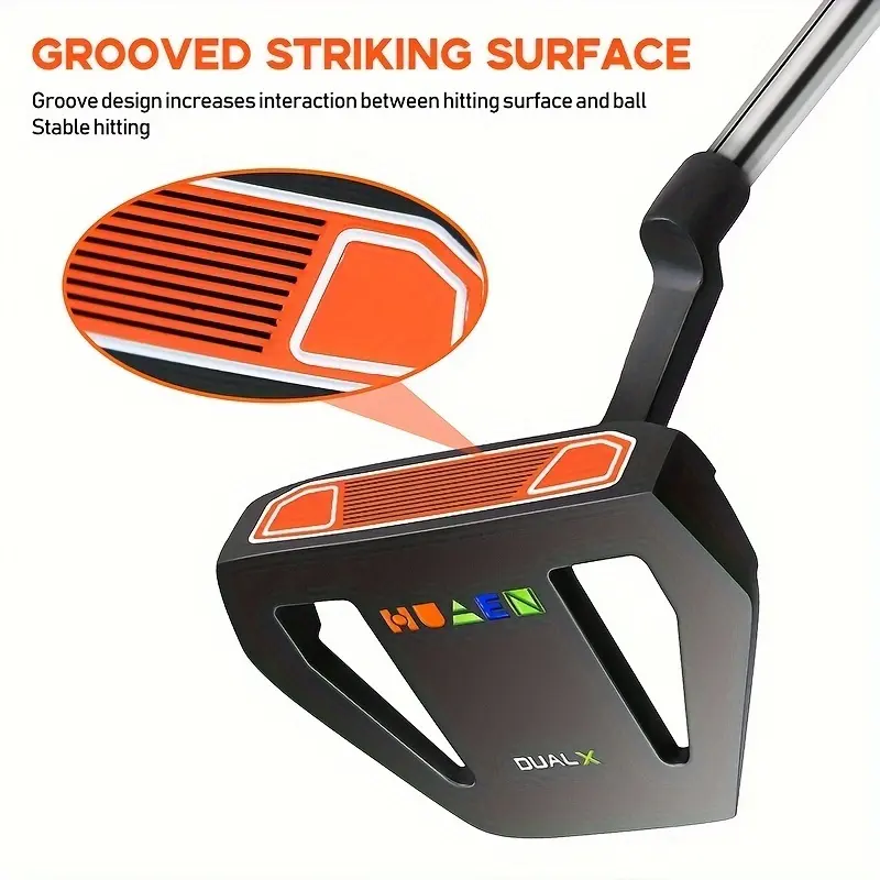 1pc Huaen Right Hand Golf Putter with Free Headcover - Improve Your Putting Game!
