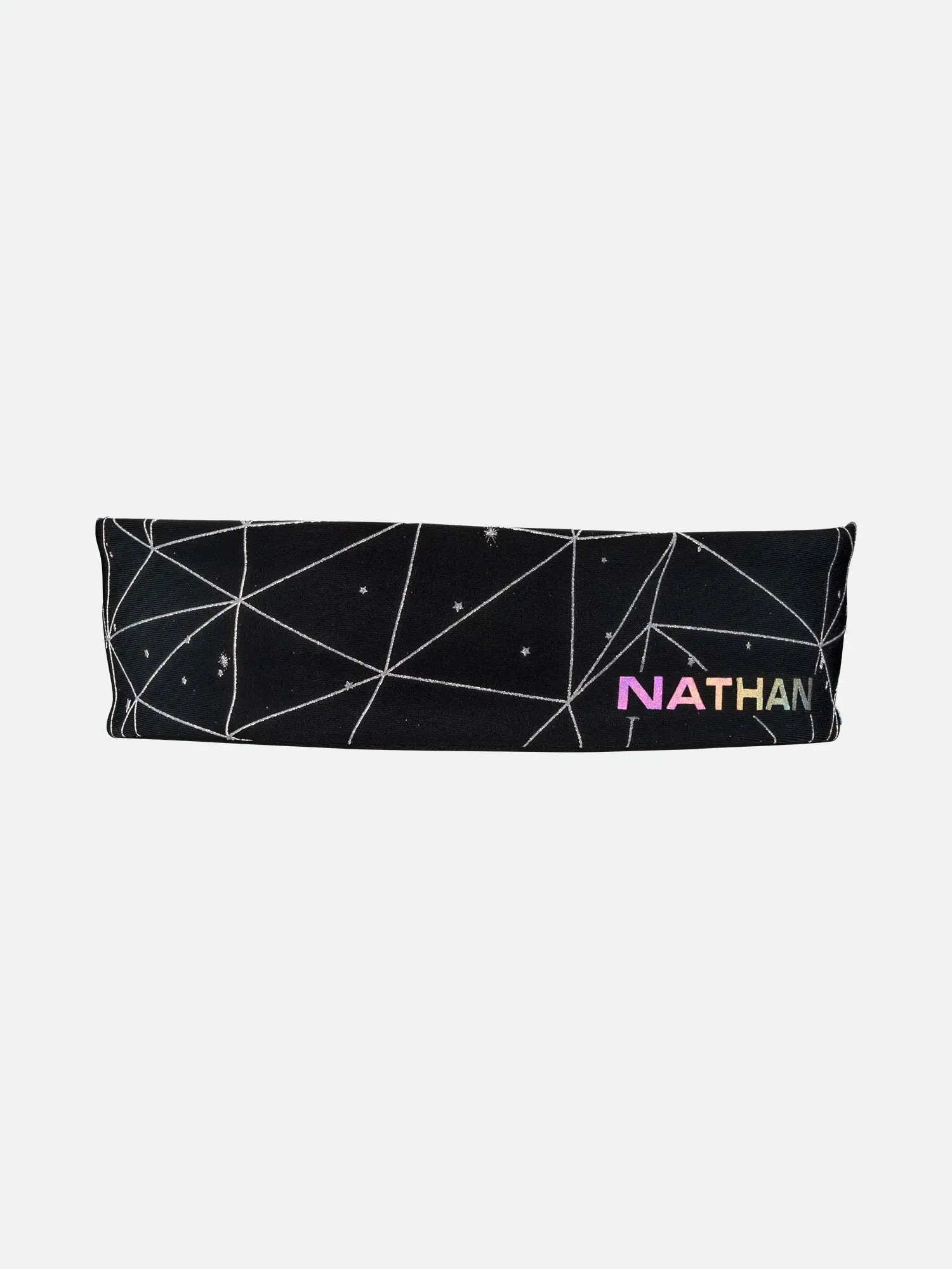 Reflective Galaxy Workout Headband for Women & Men, Lightweight Fleece Lined Ear Warmer with Non-Slip Grip for Running & Training, Training Headband