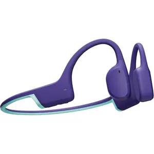 Suunto AQUA LIGHT Waterproof Open-Ear Swimming Bone Conduction Bluetooth Headphones with Built in MP3 Player - Reef Blue